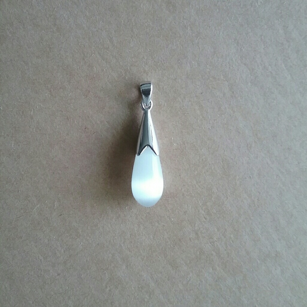 Moonstone Water Drop Pendant